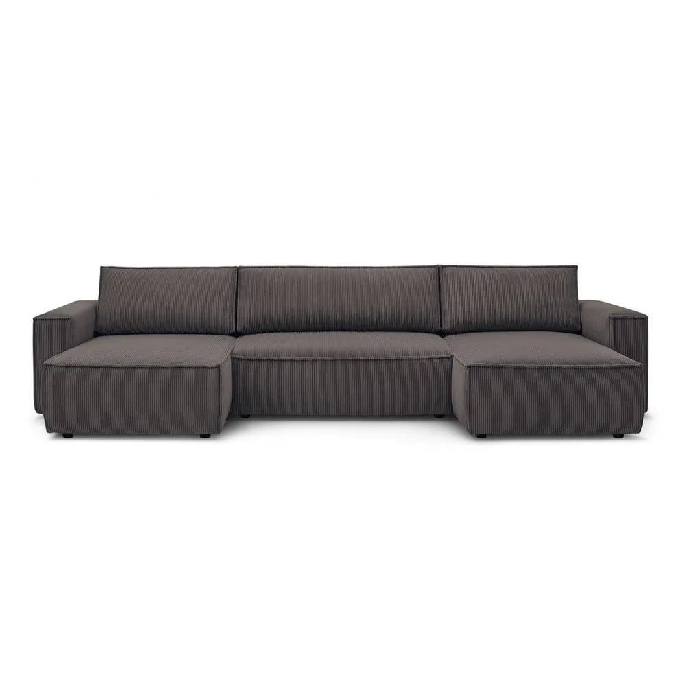 Sofá Cama Venice Forma "U" Azul