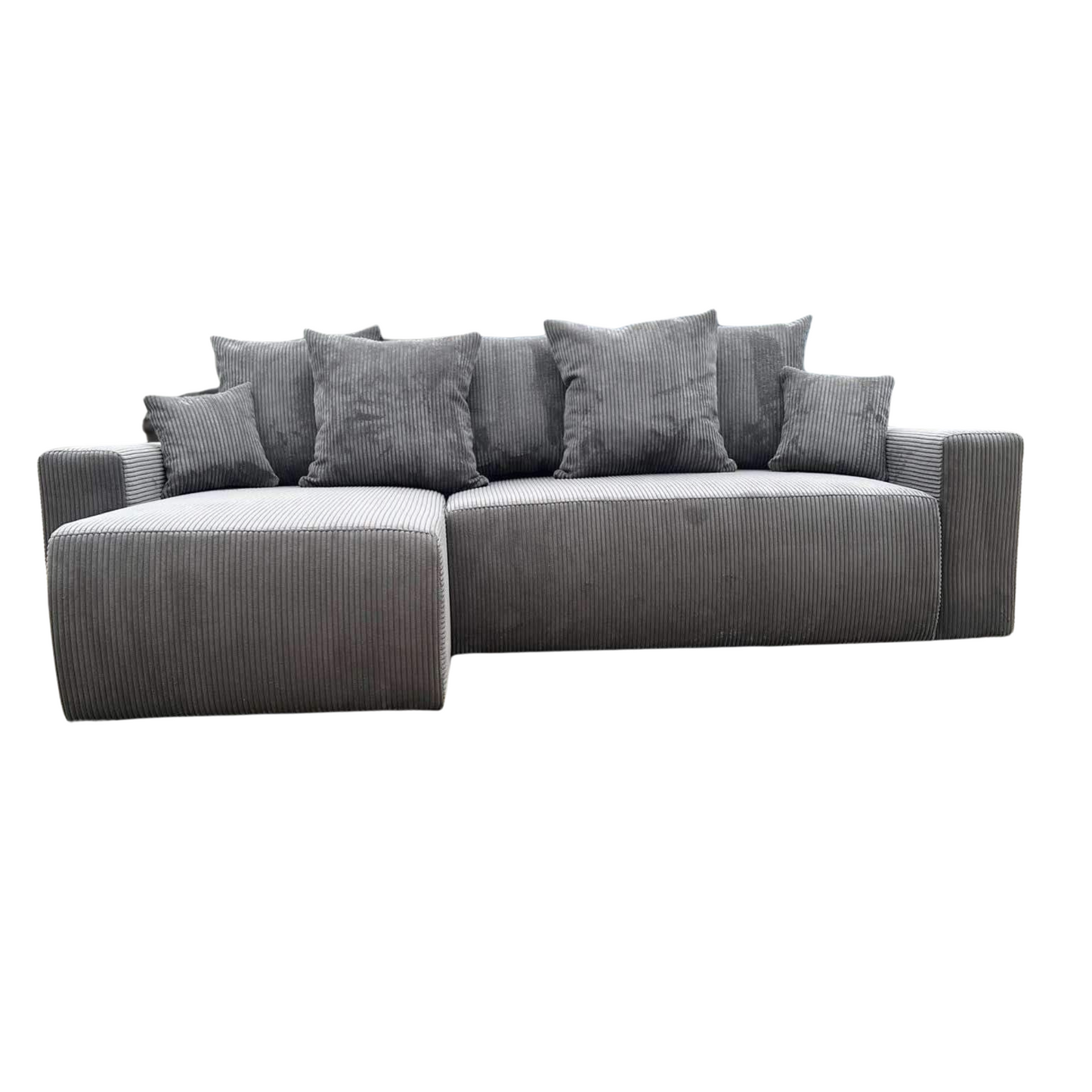 Sofá Cama “Plush” Gris Claro