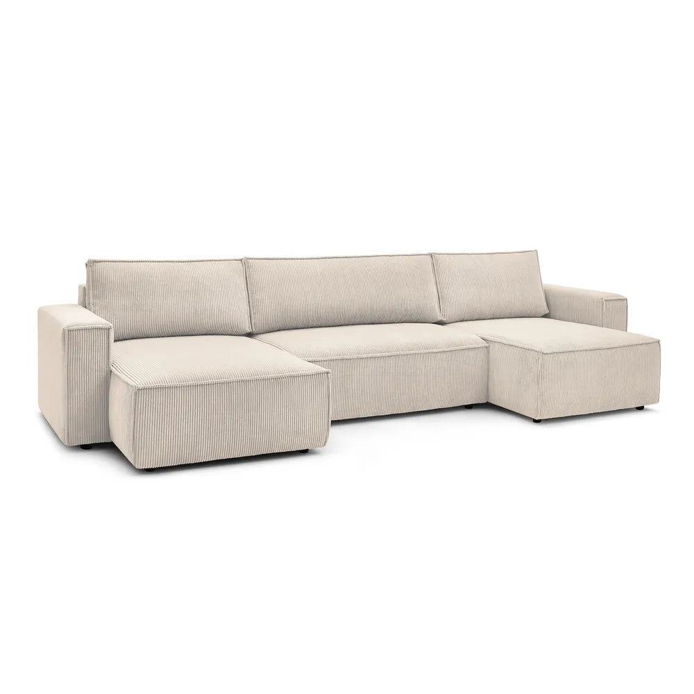 Sofá Cama Venice Forma "U" Beige