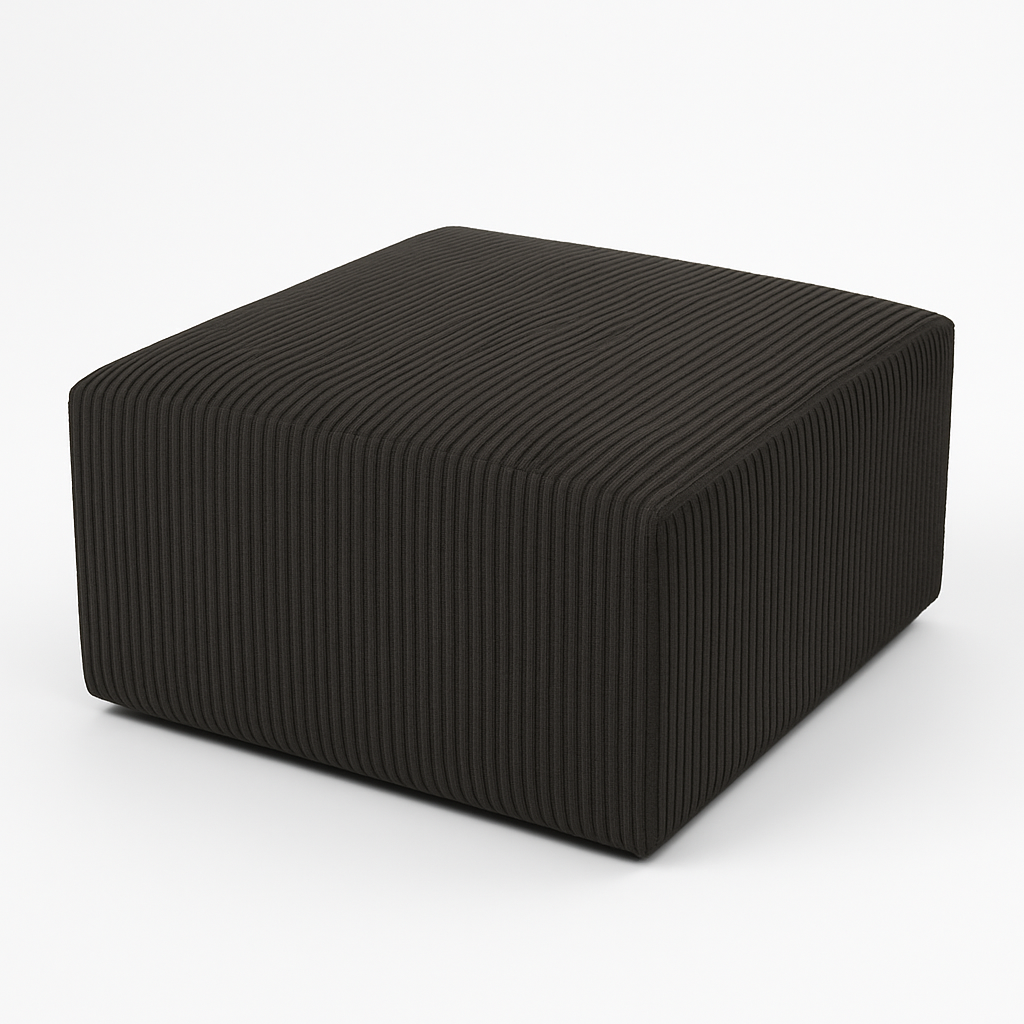 Puf PLUSH Gris Oscuro