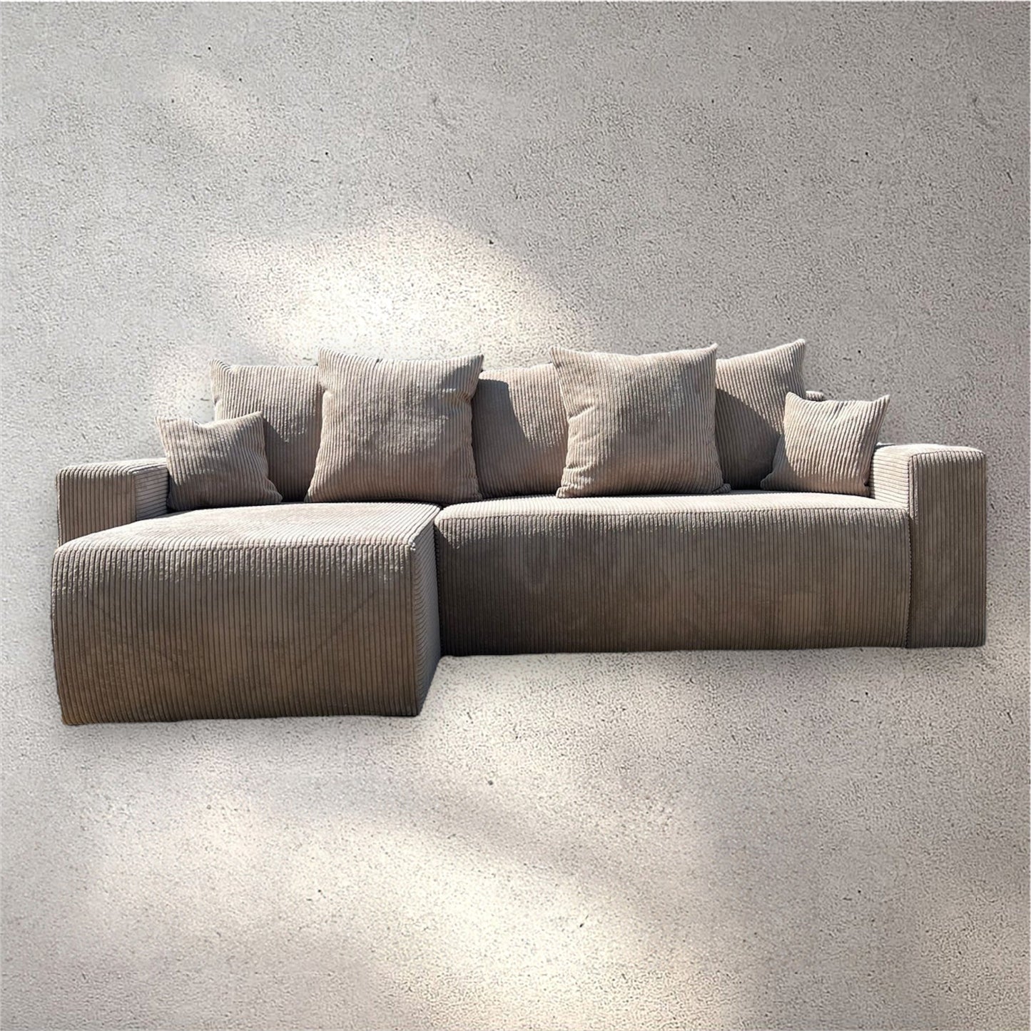 Sofá Cama “Plush” Cappuccino