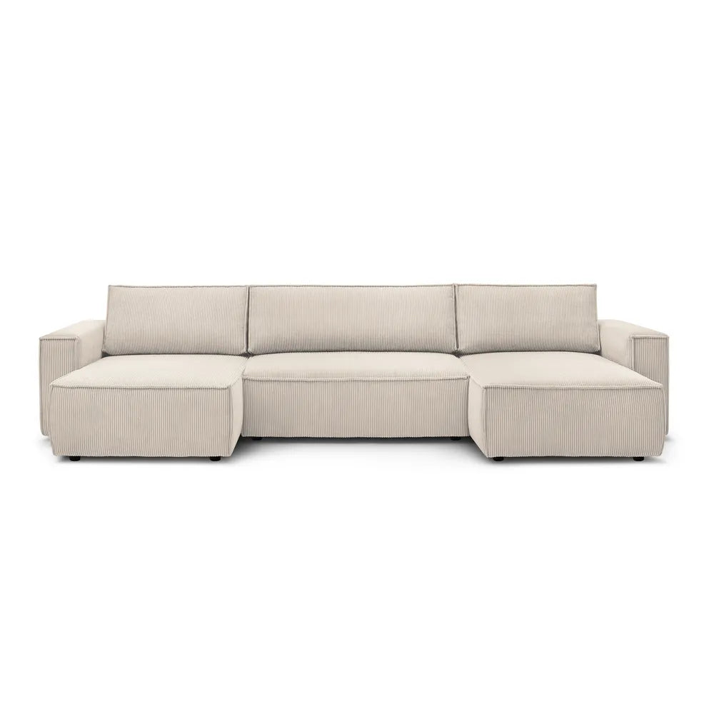 Sofá Cama Venice Forma "U" Azul