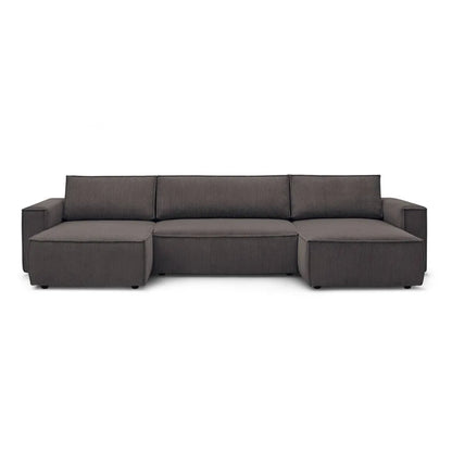 Sofá Cama Venice Forma "U" Azul