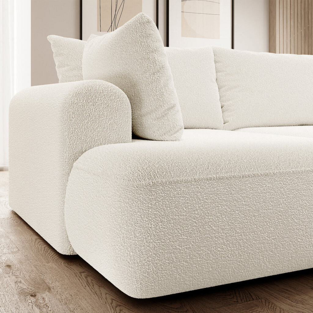 Sofá Cama "Bubble" Cremoso