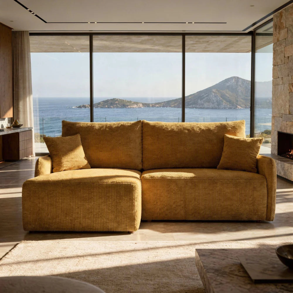 Sofá Cama “Fluffy” Cremoso