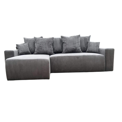 Sofá Cama “Plush” Gris Claro