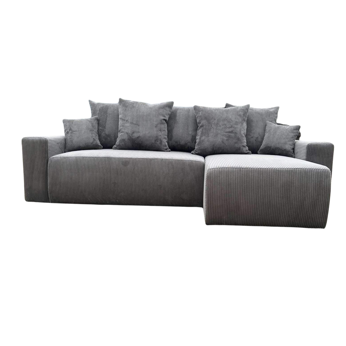 Sofá Cama “Plush” Gris Claro