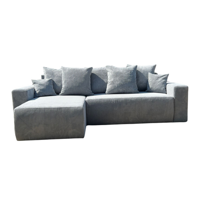 Sofá Cama “Plush” Gris Claro