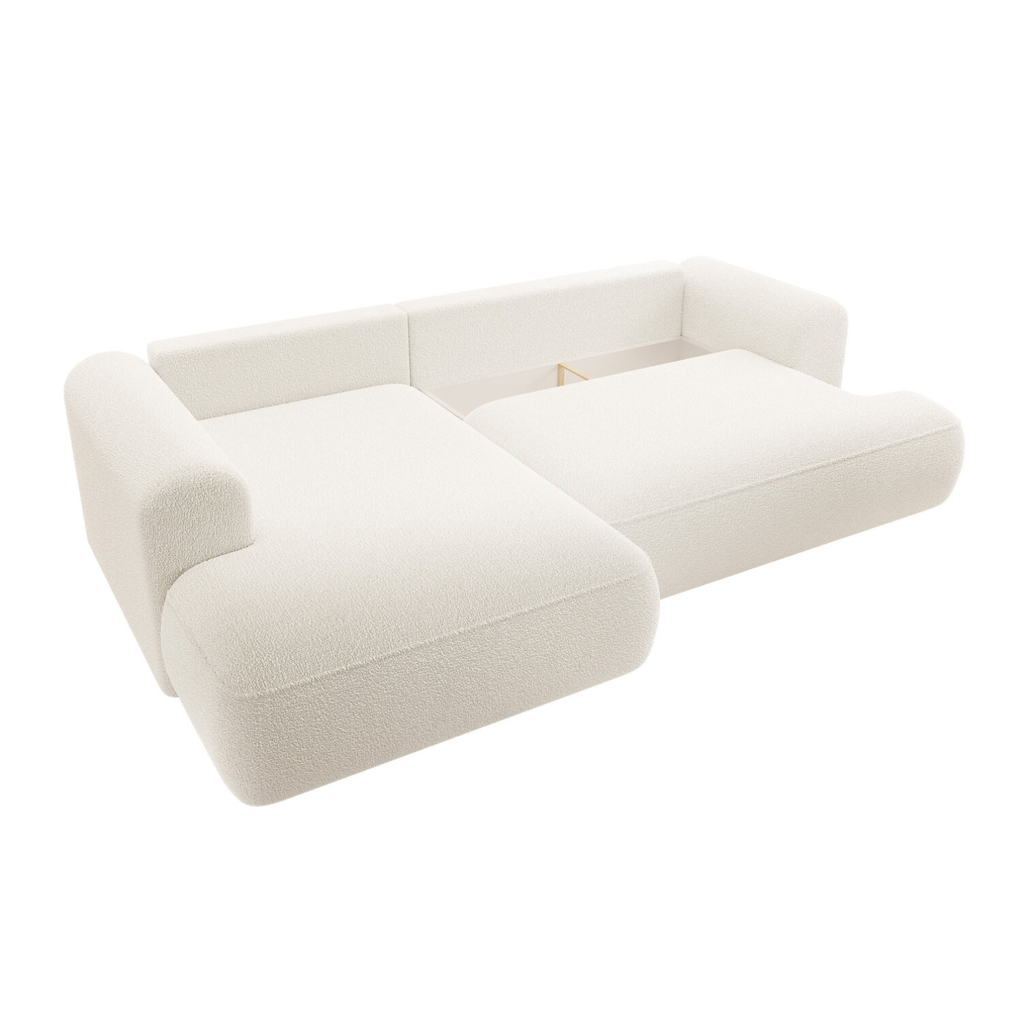 Sofá Cama "Bubble" Cremoso