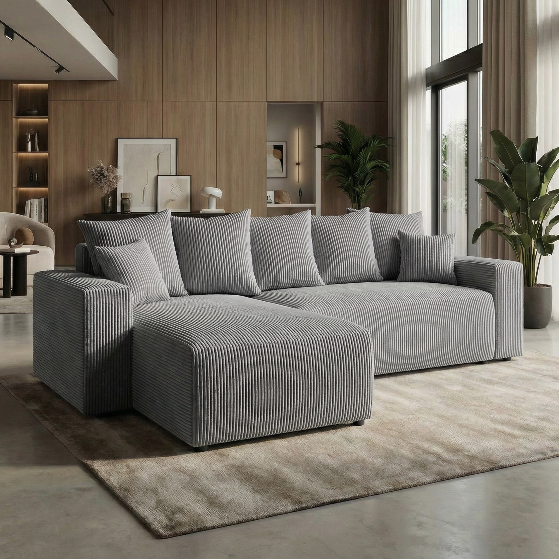 Sofá Cama “Plush” Cappuccino