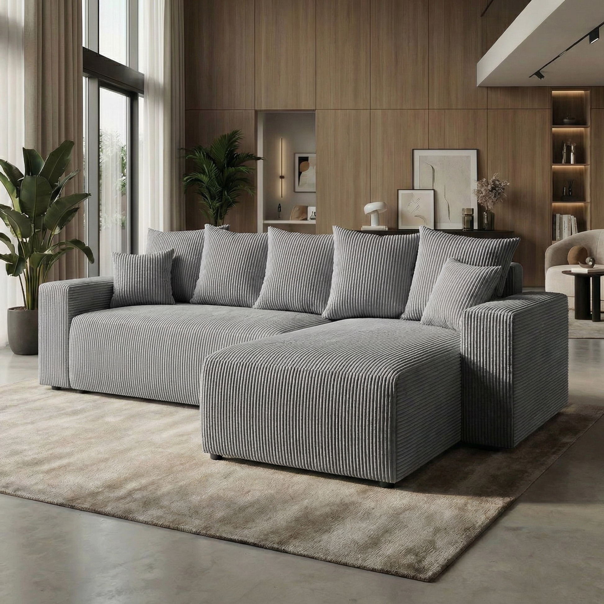 Sofá Cama “Plush” Cappuccino