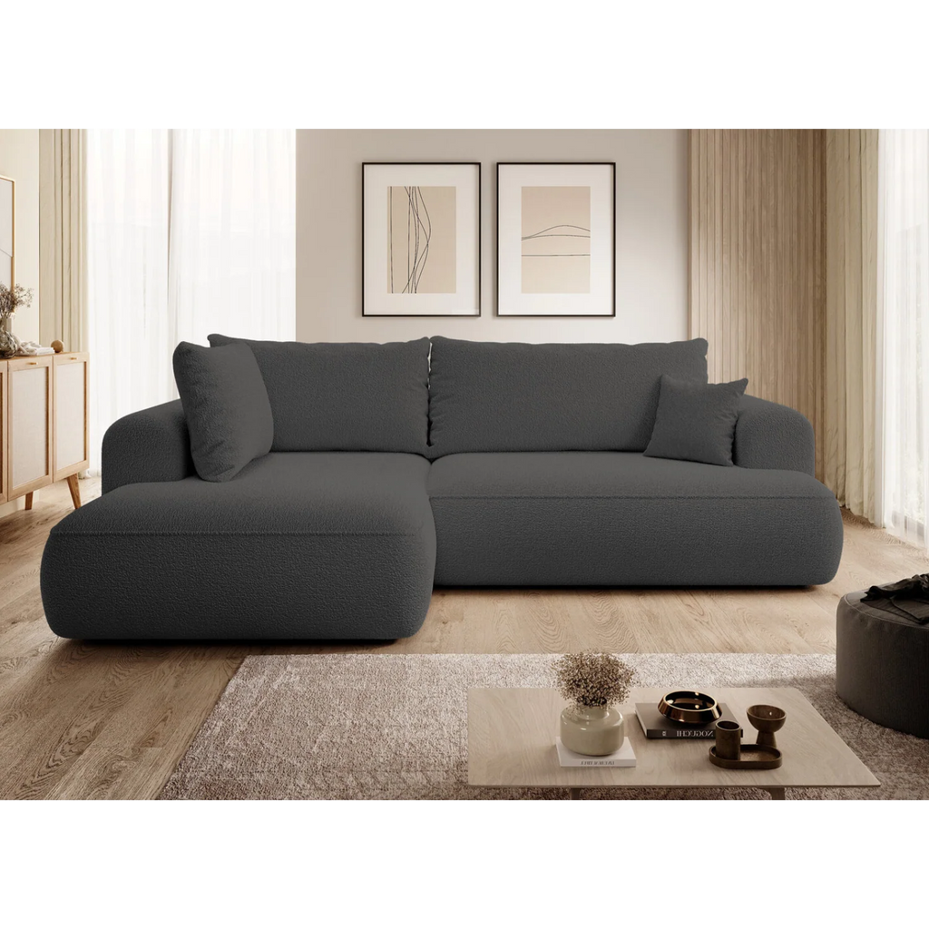 Sofá Cama "Bubble" Gris Oscuro