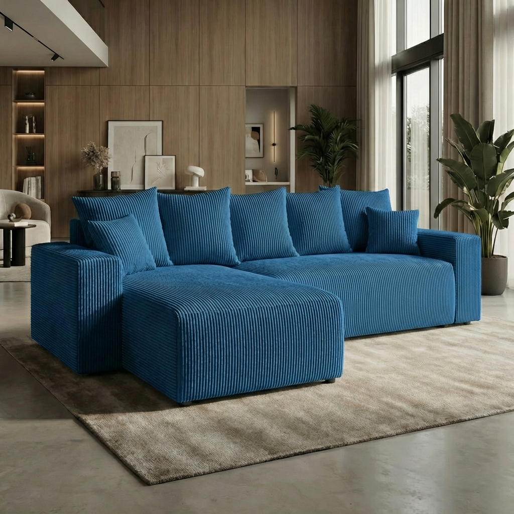 Sofá Cama “Plush” Cappuccino