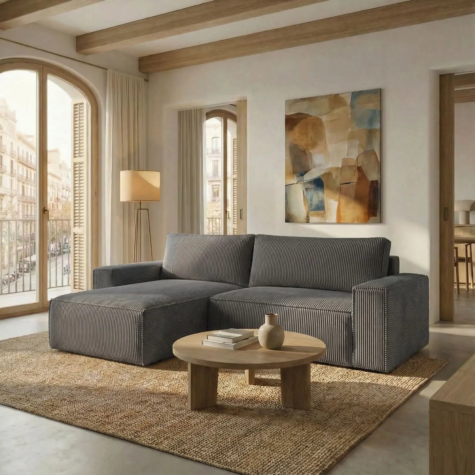 Sofá Cama "Venice" Verde Oscuro