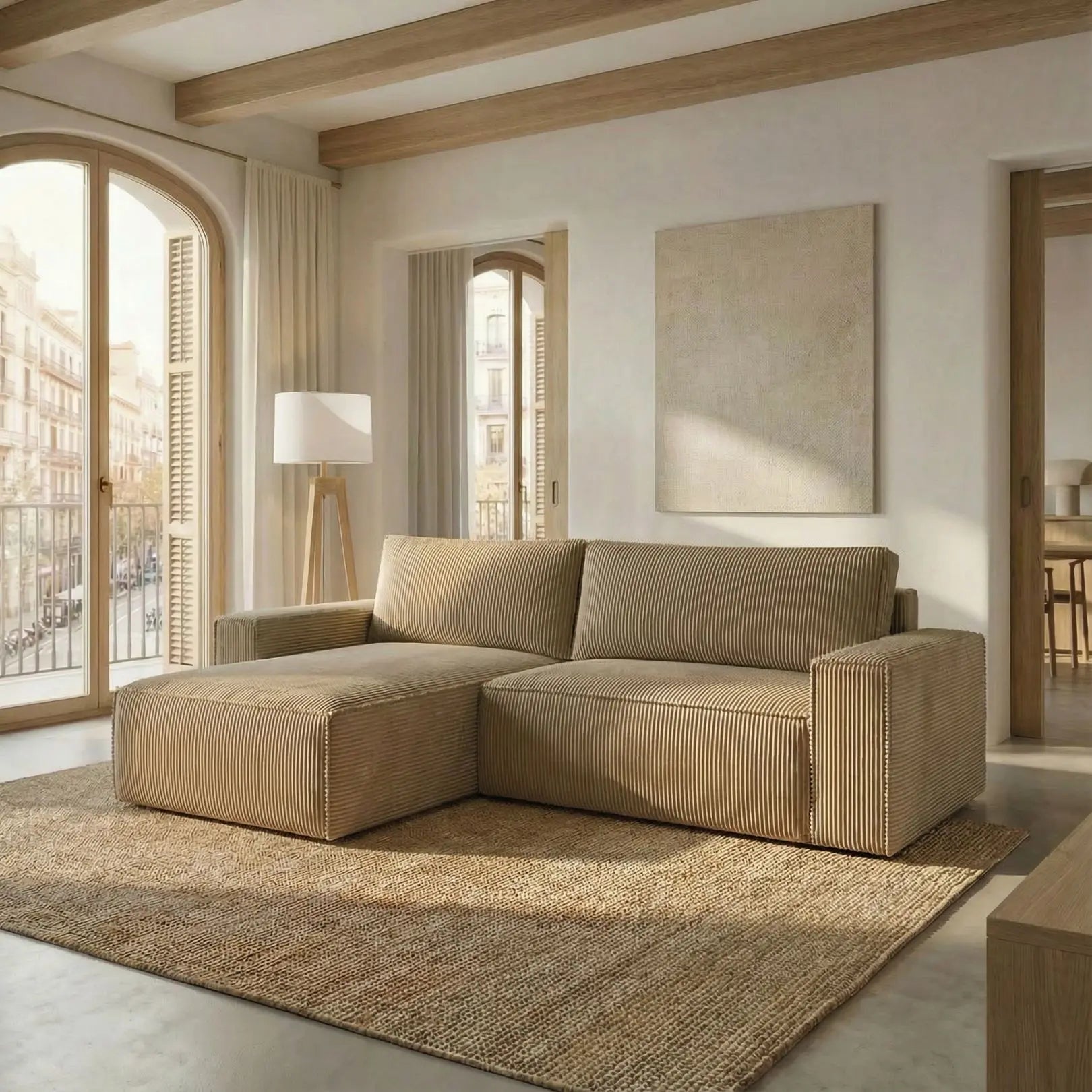 Sofá Cama "Venice" Verde Oscuro