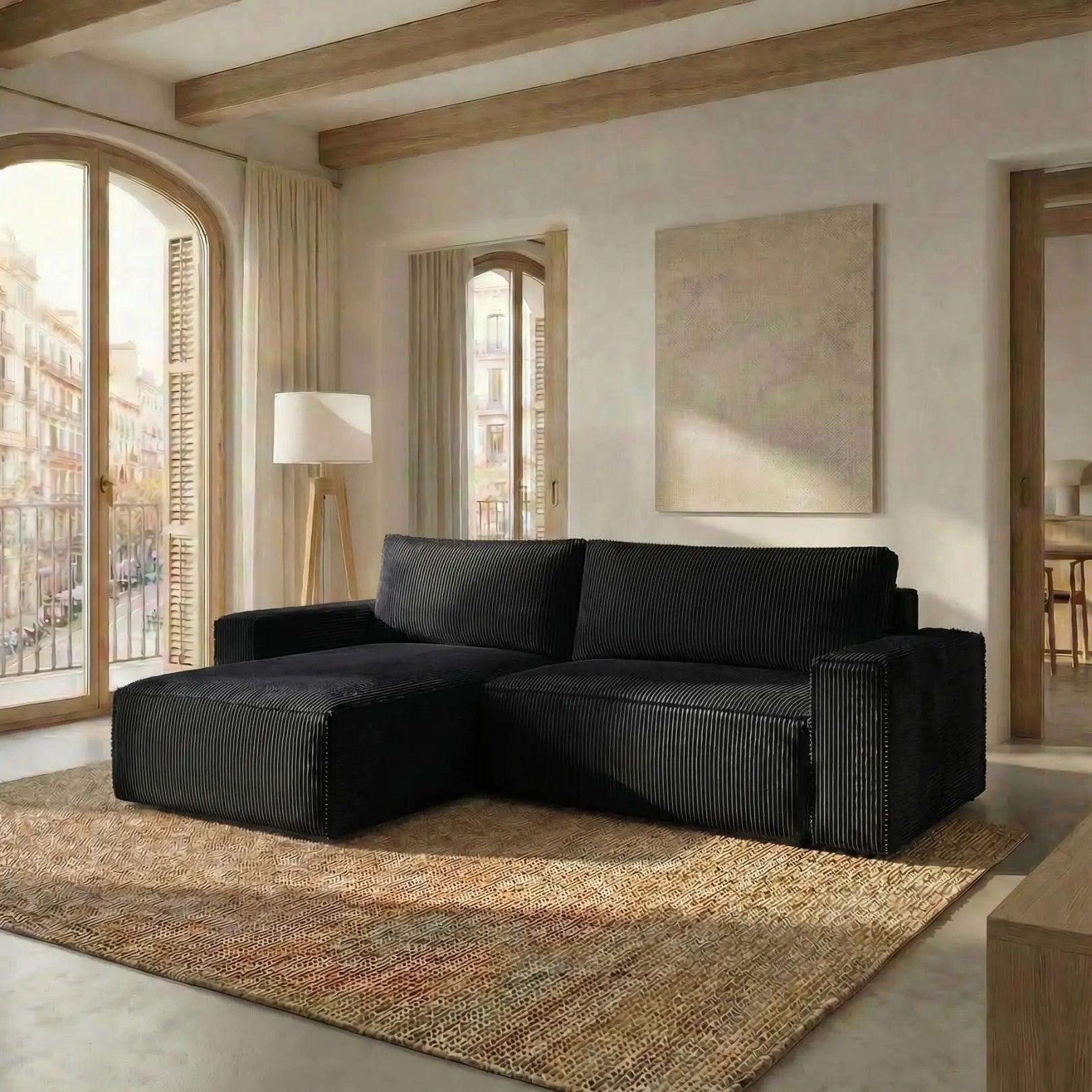 Sofá Cama "Venice" Verde Oscuro