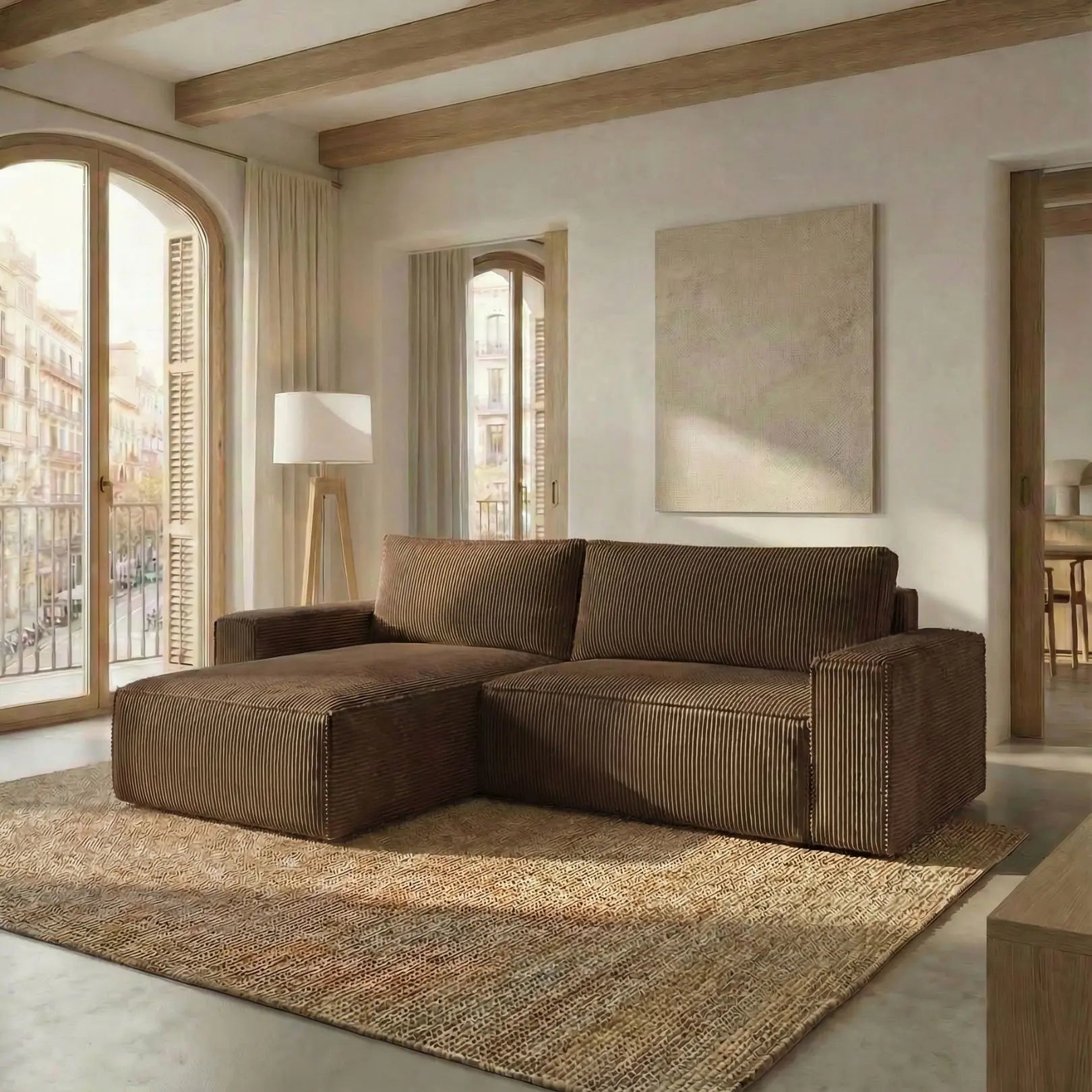 Sofá Cama "Venice" Verde Oscuro