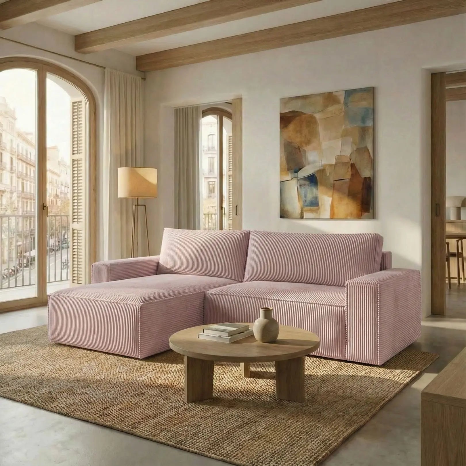 Sofá Cama "Venice" Verde Oscuro