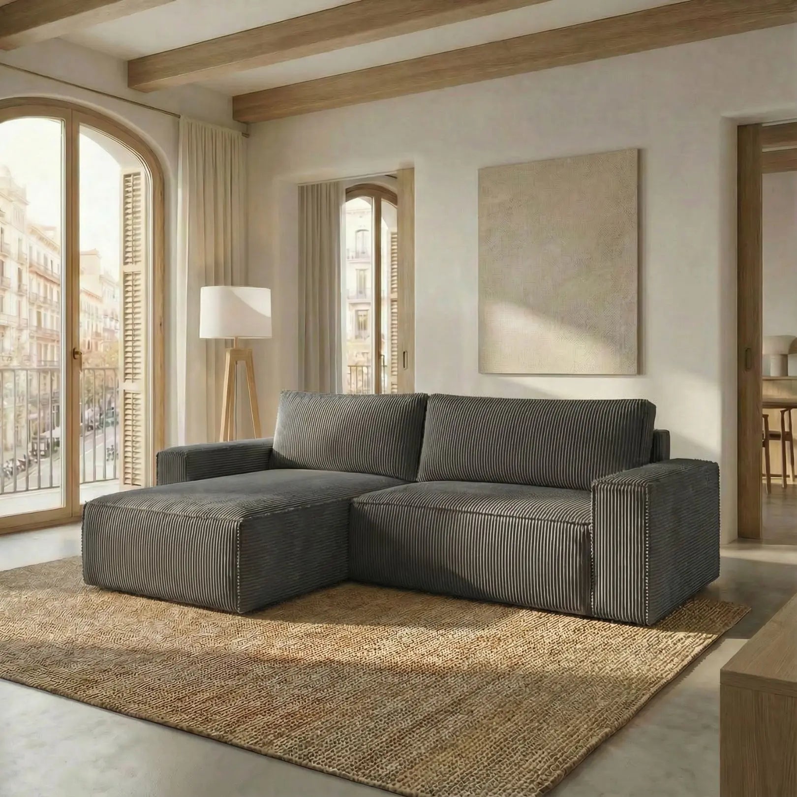 Sofá Cama "Venice" Verde Oscuro