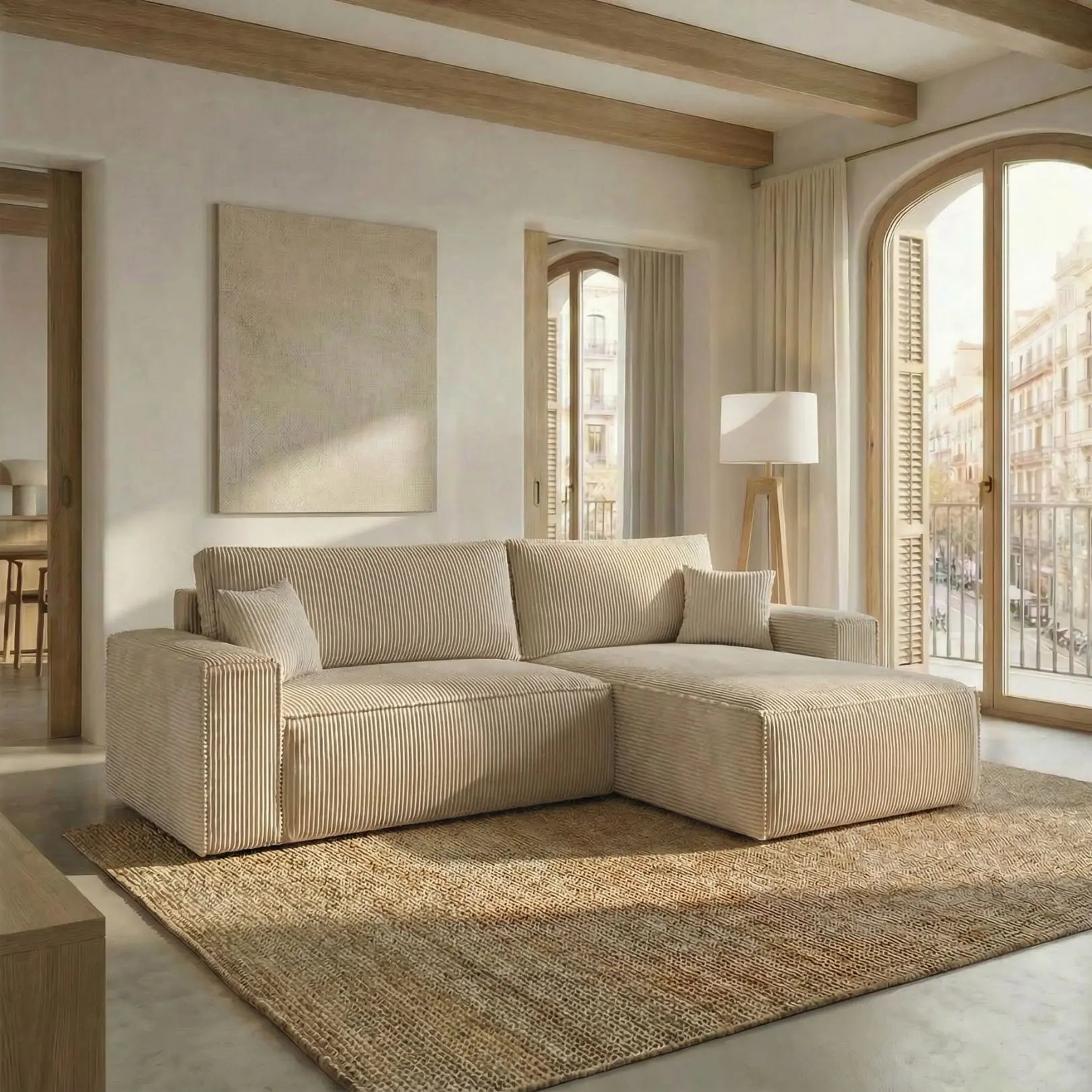 Sofá Cama "Venice" Verde Oscuro