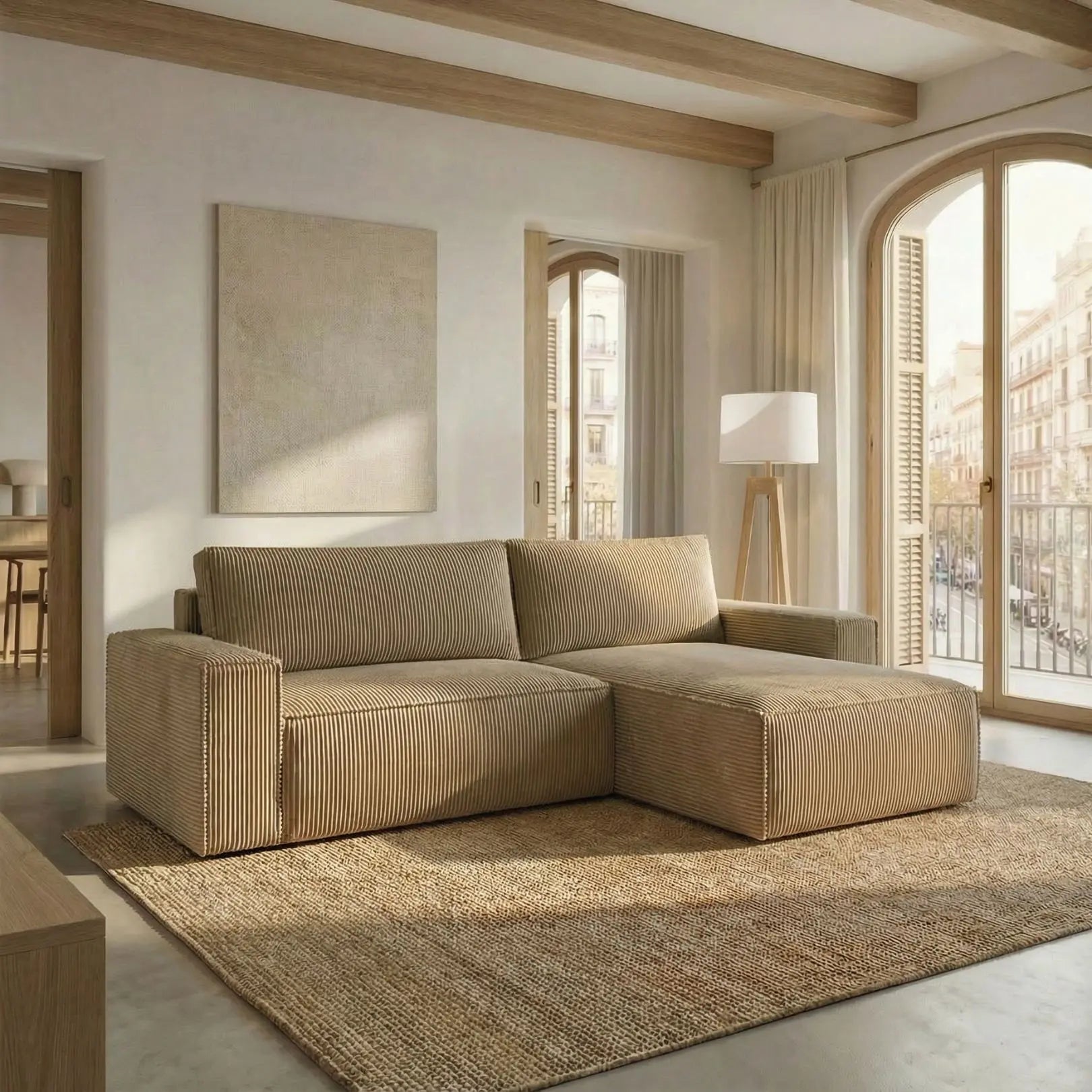 Sofá Cama "Venice" Verde Oscuro