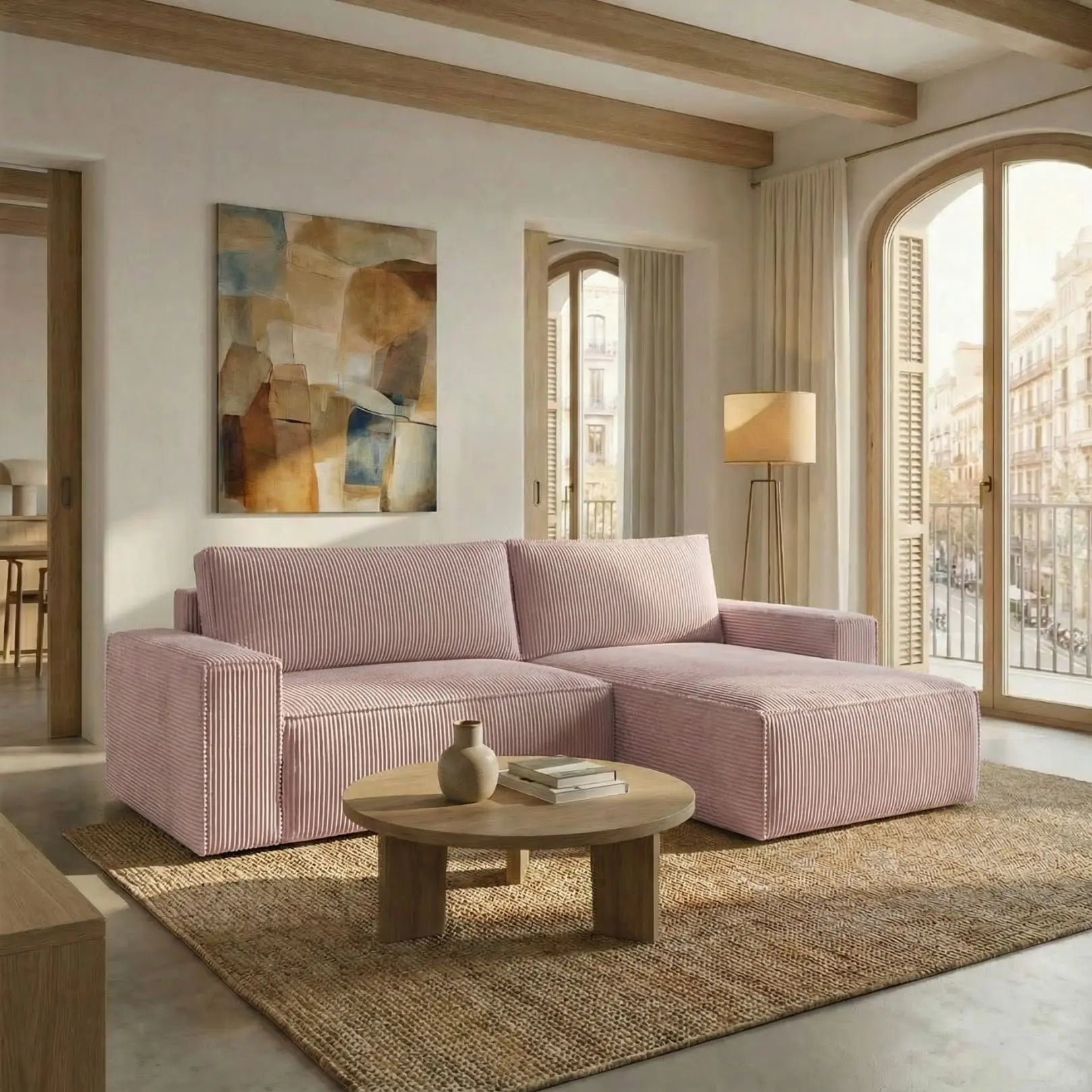 Sofá Cama "Venice" Verde Oscuro