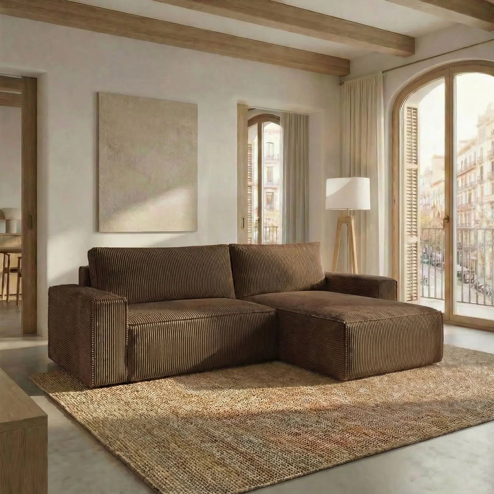 Sofá Cama "Venice" Verde Oscuro