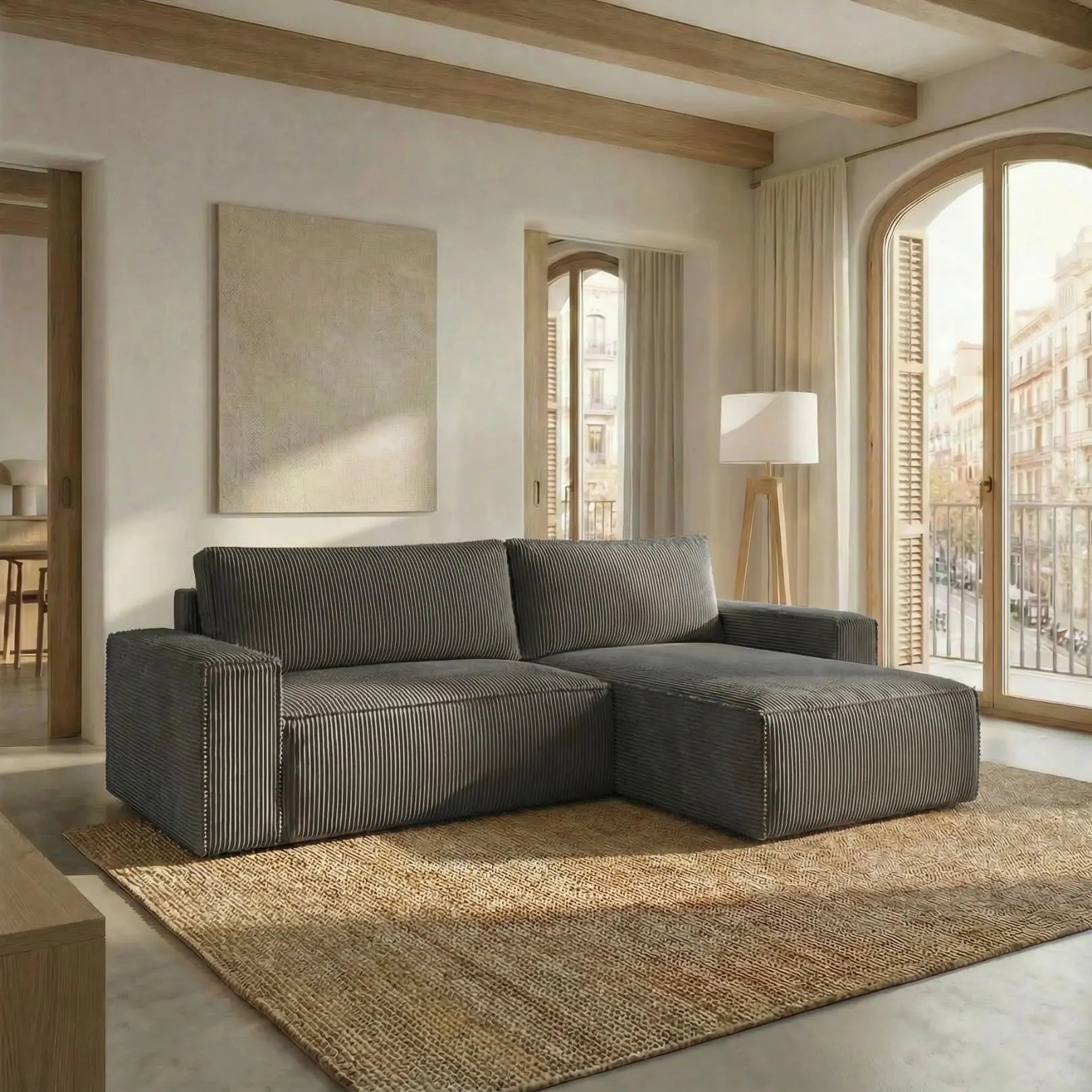 Sofá Cama "Venice" Verde Oscuro