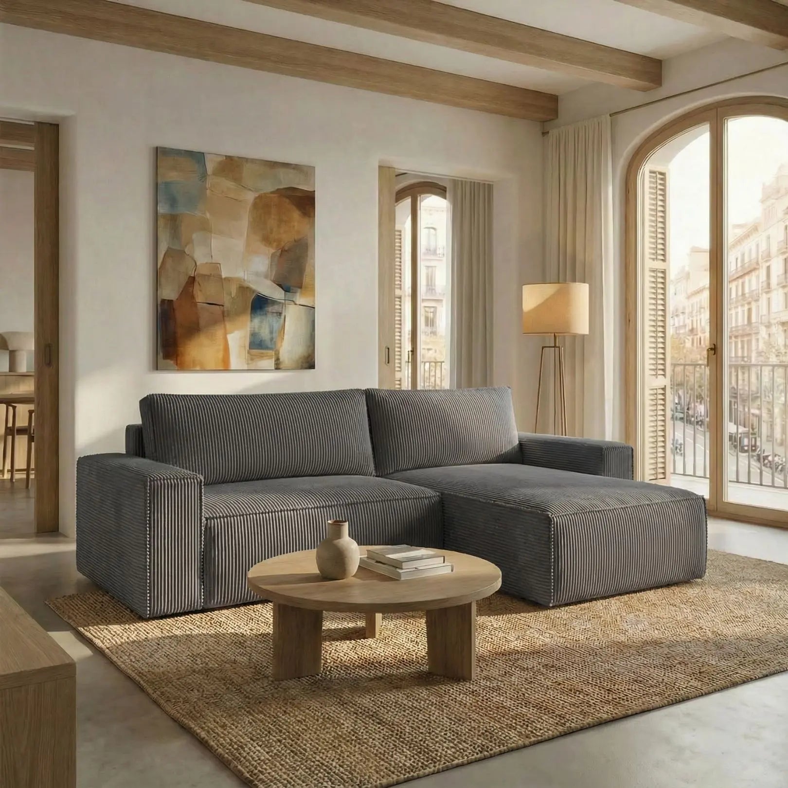 Sofá Cama "Venice" Verde Oscuro