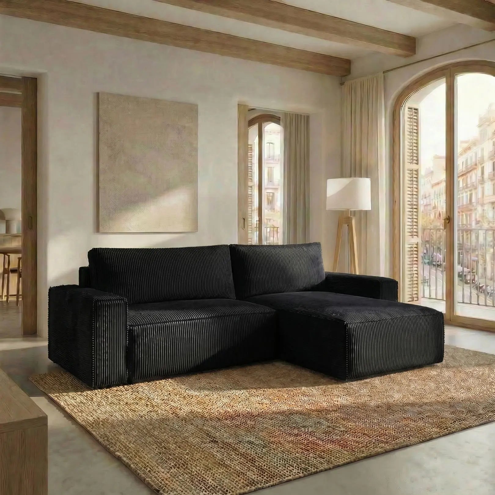 Sofá Cama "Venice" Verde Oscuro