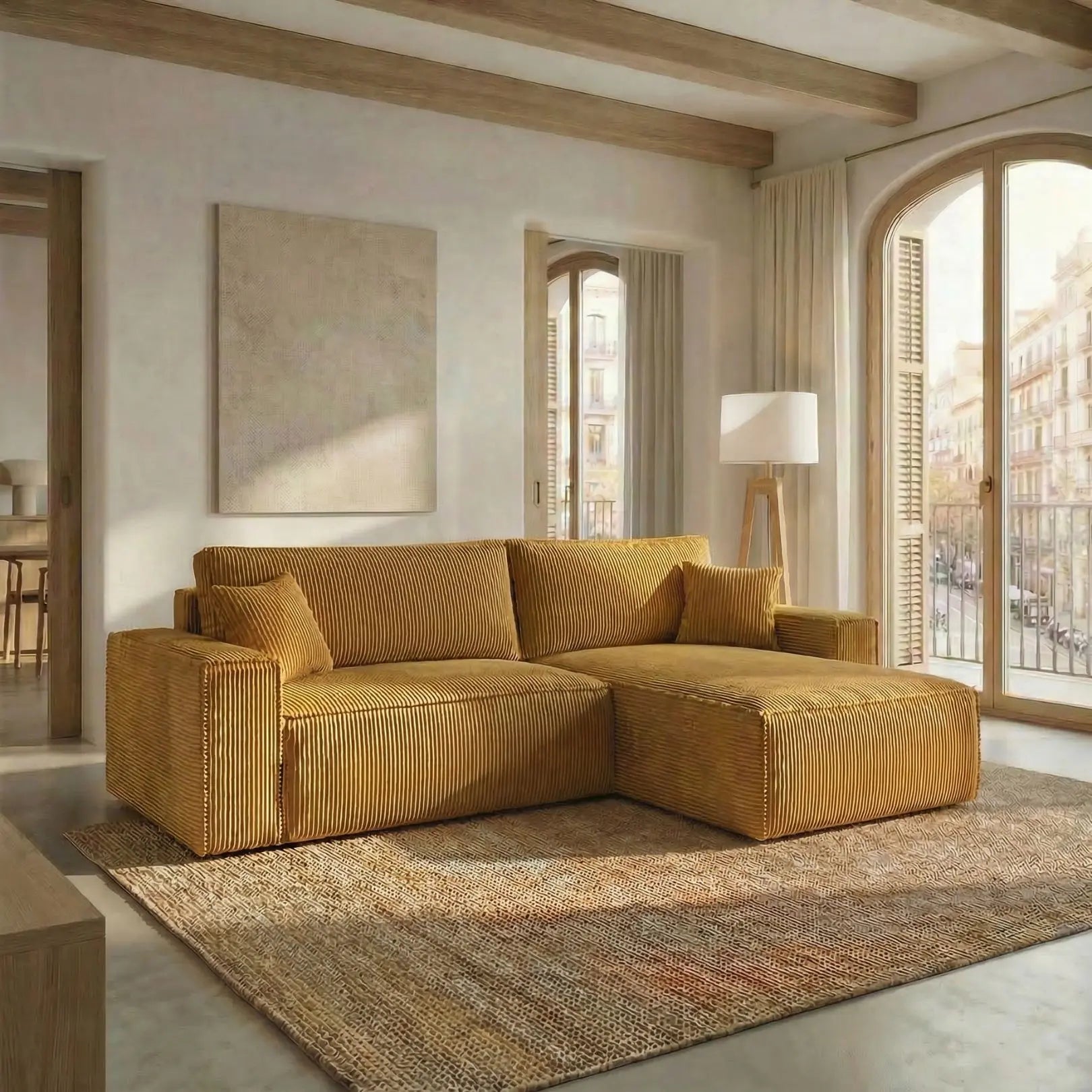 Sofá Cama "Venice" Verde Oscuro