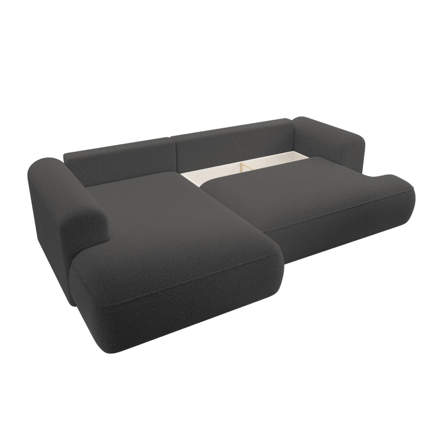 Sofá Cama "Bubble" Gris Oscuro