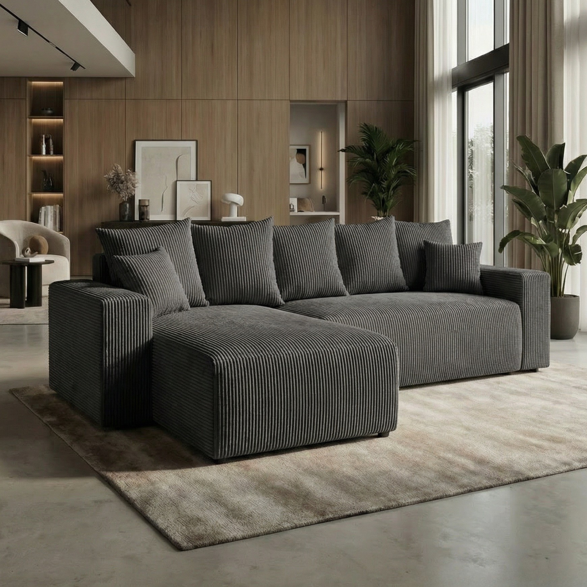 Sofá Cama “Plush” Cappuccino