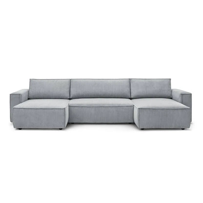 Sofá Cama Venice Forma "U" Azul