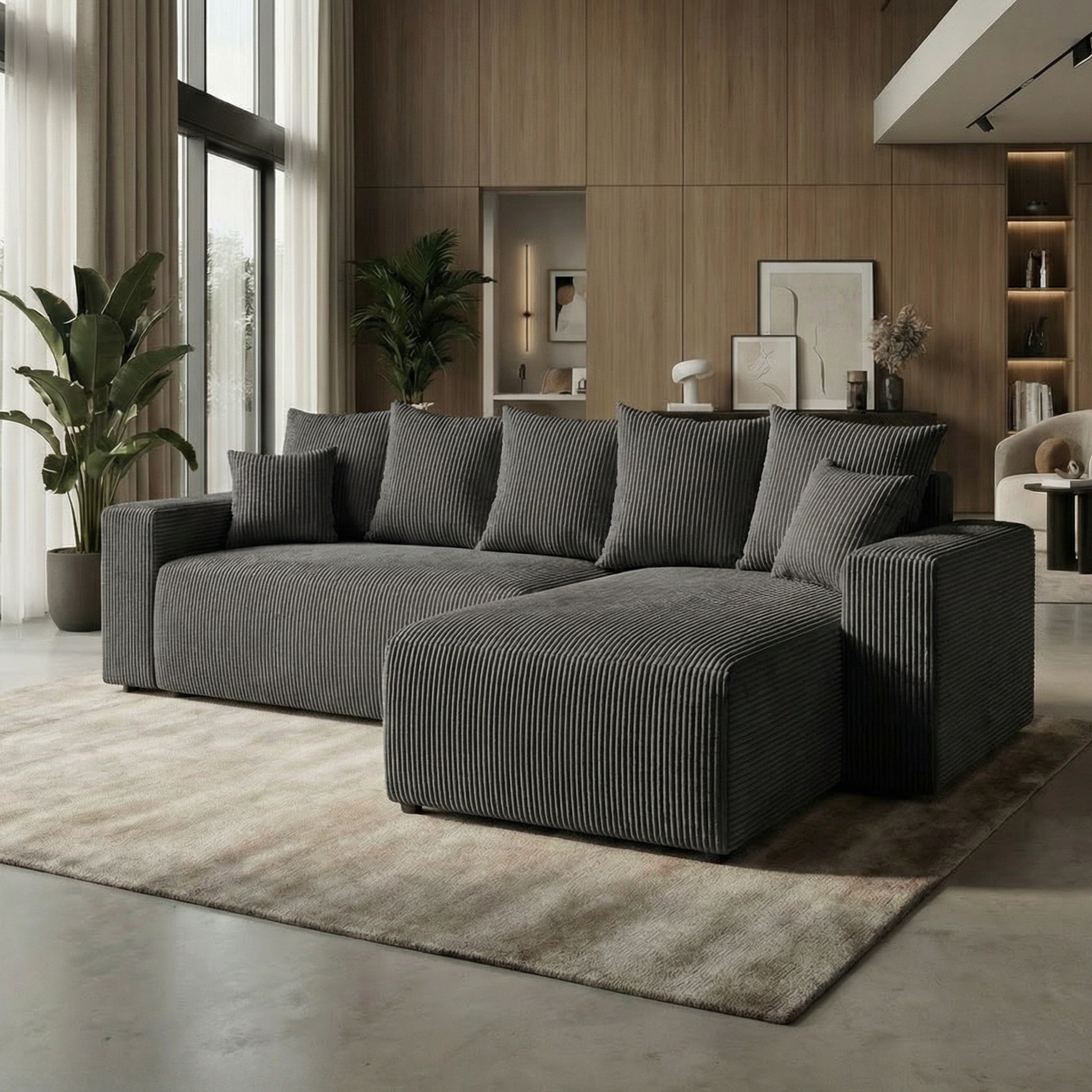 Sofá Cama “Plush” Cappuccino