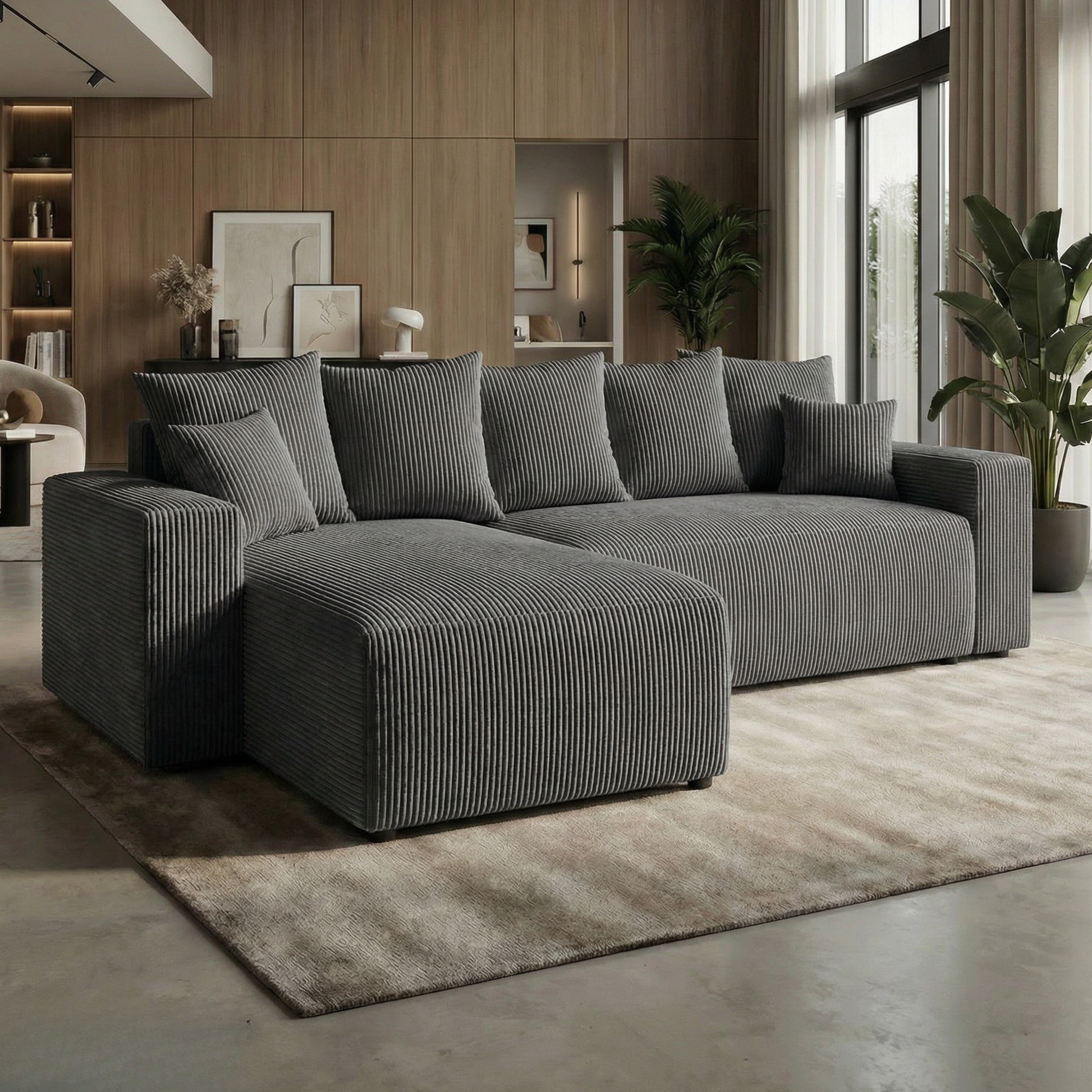 Sofá Cama “Plush” Cappuccino