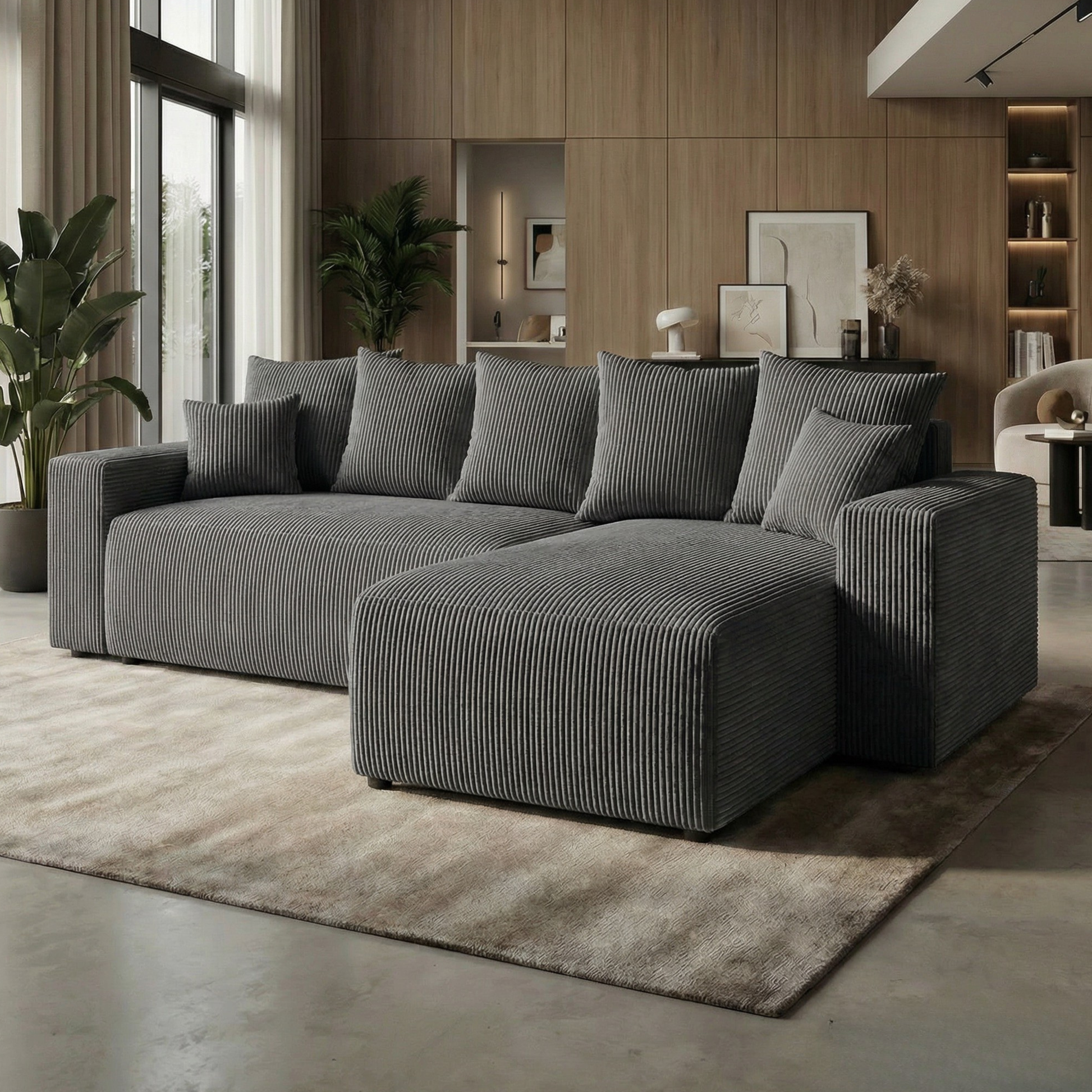 Sofá Cama “Plush” Cappuccino