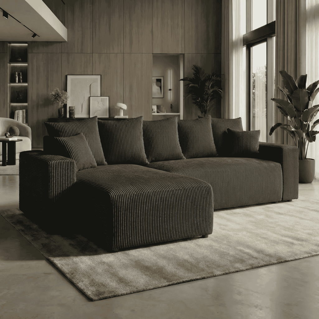 Sofá Cama “Plush” Negro