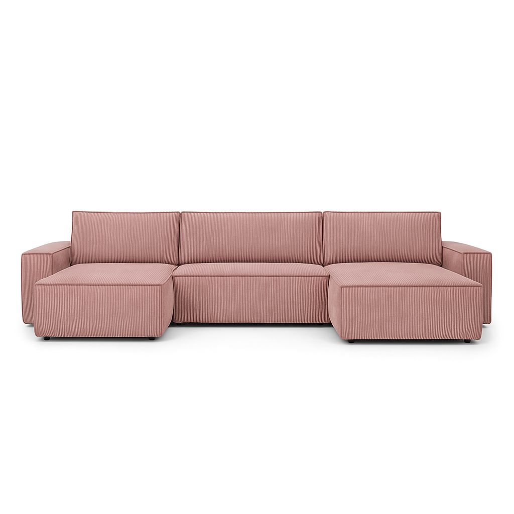 Sofá Cama Venice Forma "U" Beige