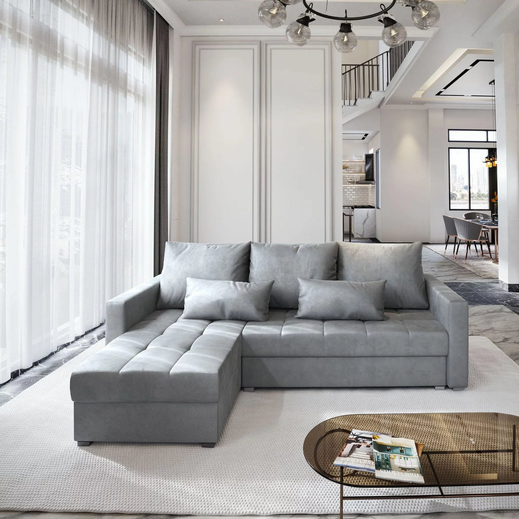 Sofá Cama "Lori " Gris