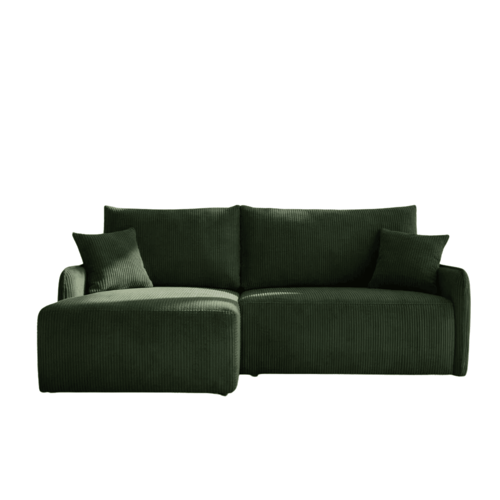 Sofá Cama “Fluffy” Verde Oscuro