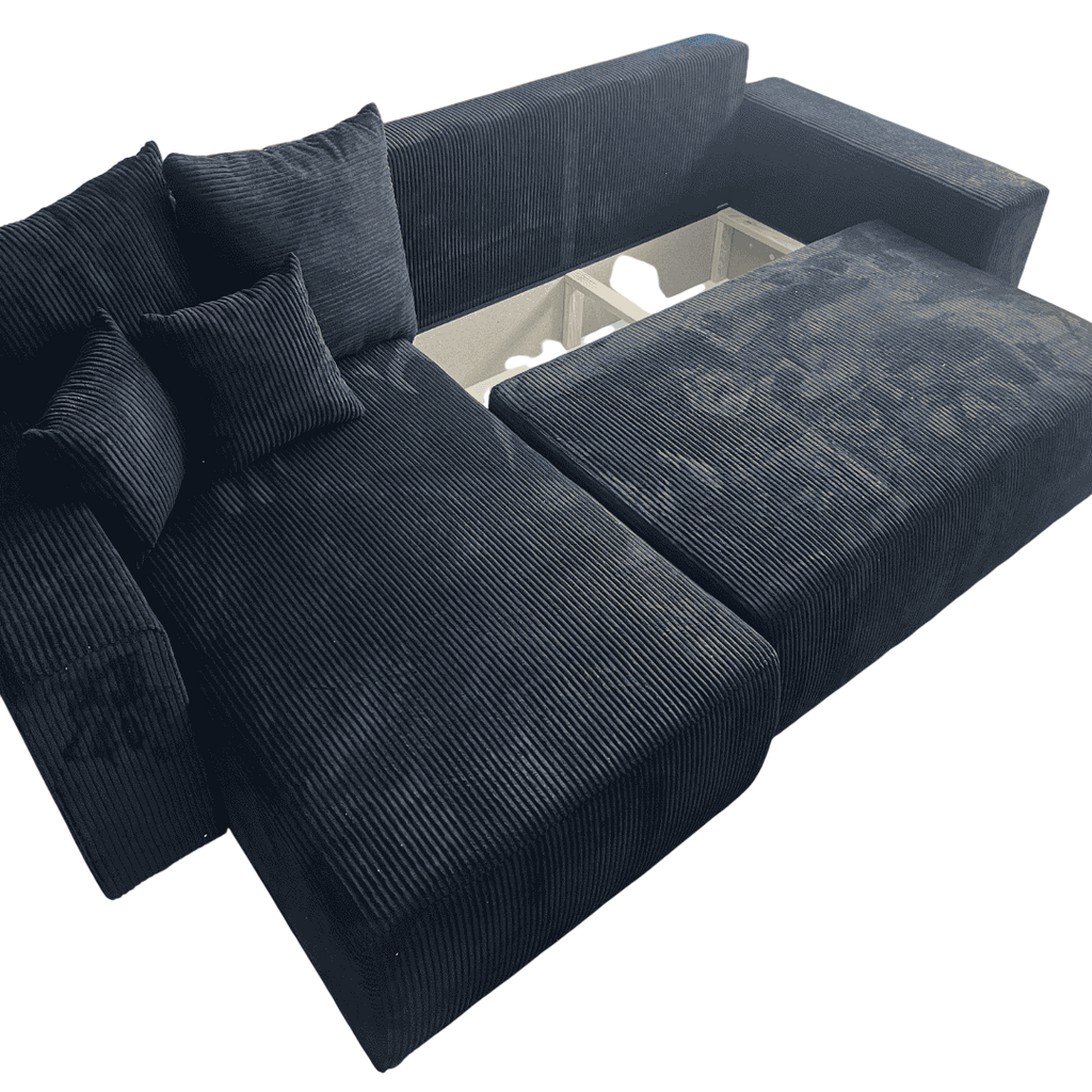 Sofá Cama “Plush” Negro