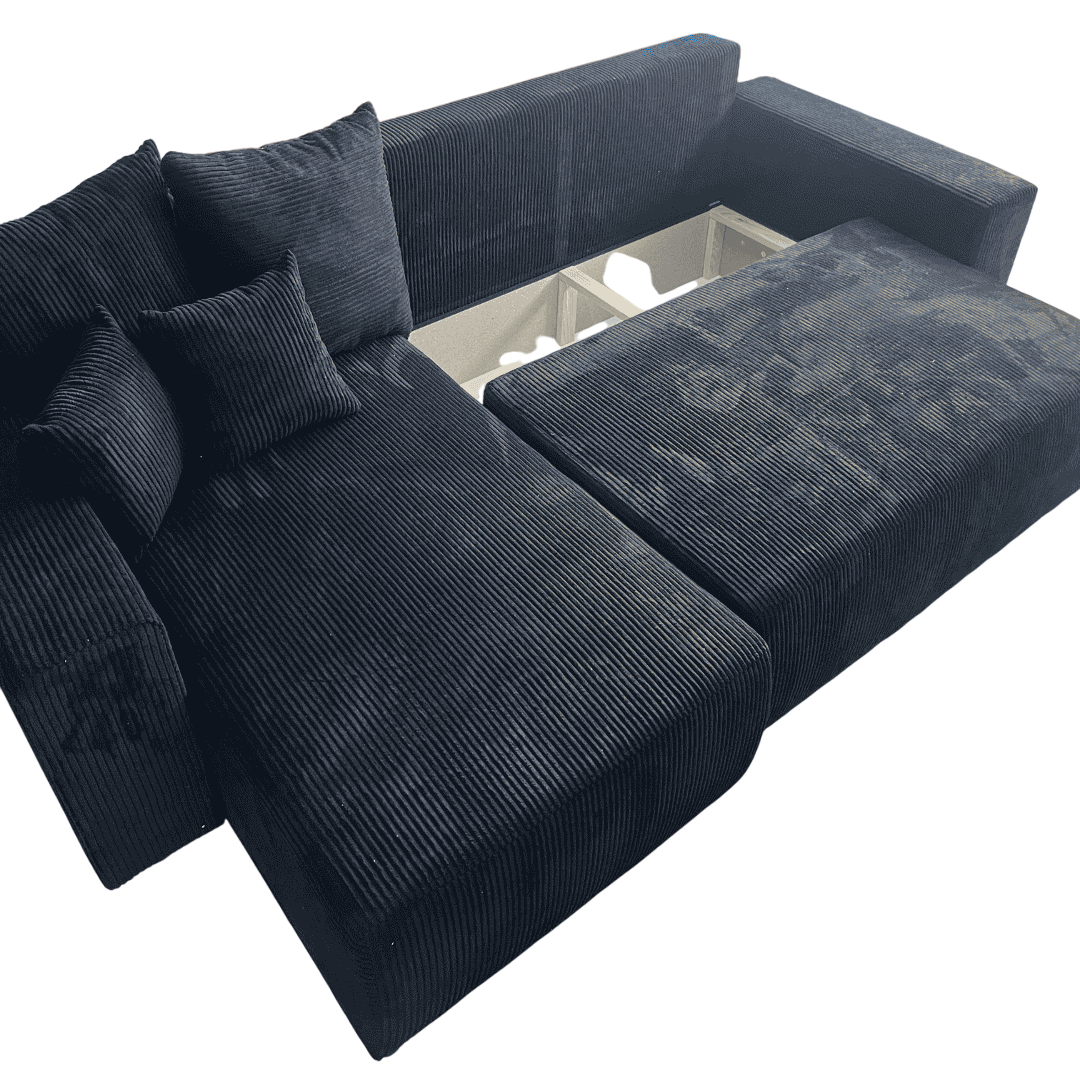 Sofá Cama “Plush” Negro