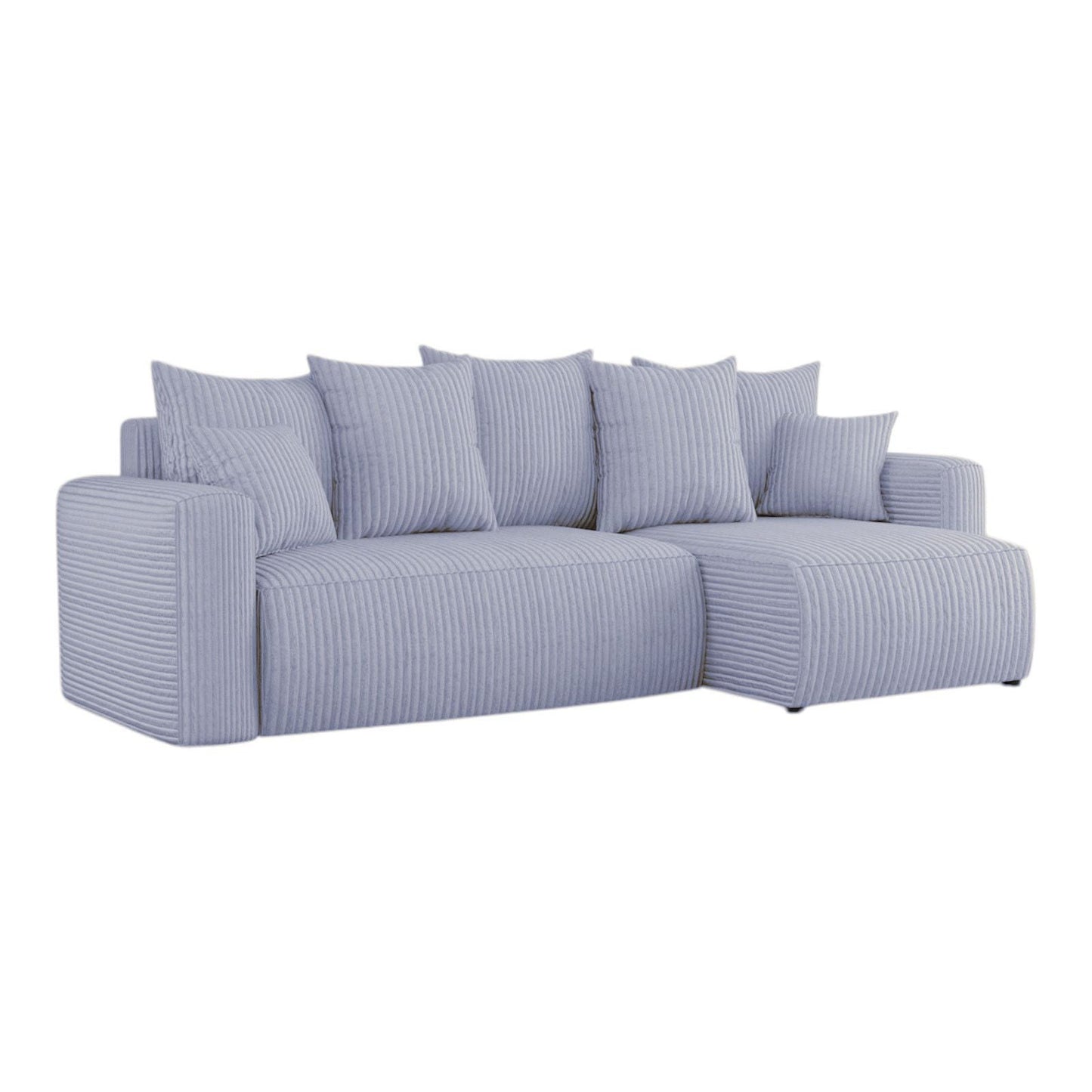 Sofá Cama “Plush” Gris Claro