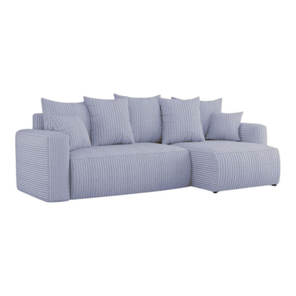 Sofá Cama “Plush” Gris Claro
