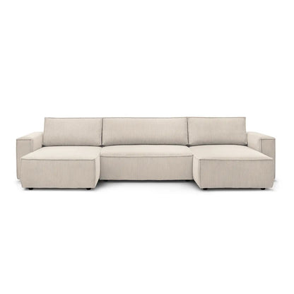 Sofá Cama Venice Forma "U" Azul