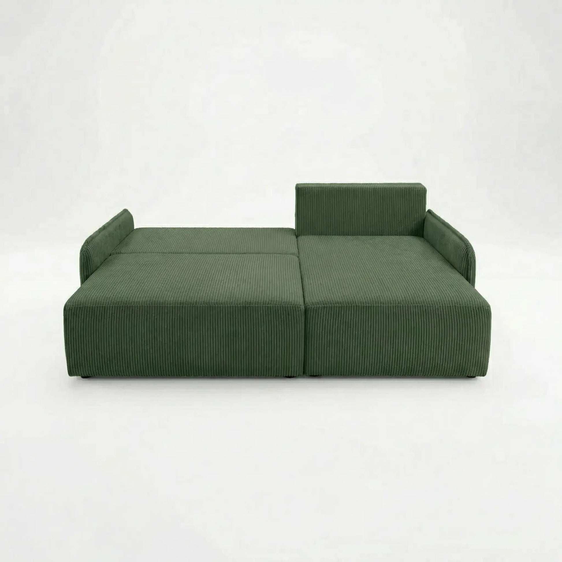 Sofá Cama “Fluffy” Verde Oscuro