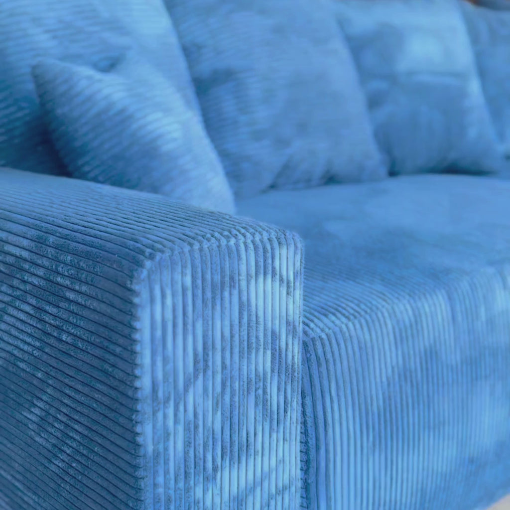 Sofá Cama “Plush” Azul