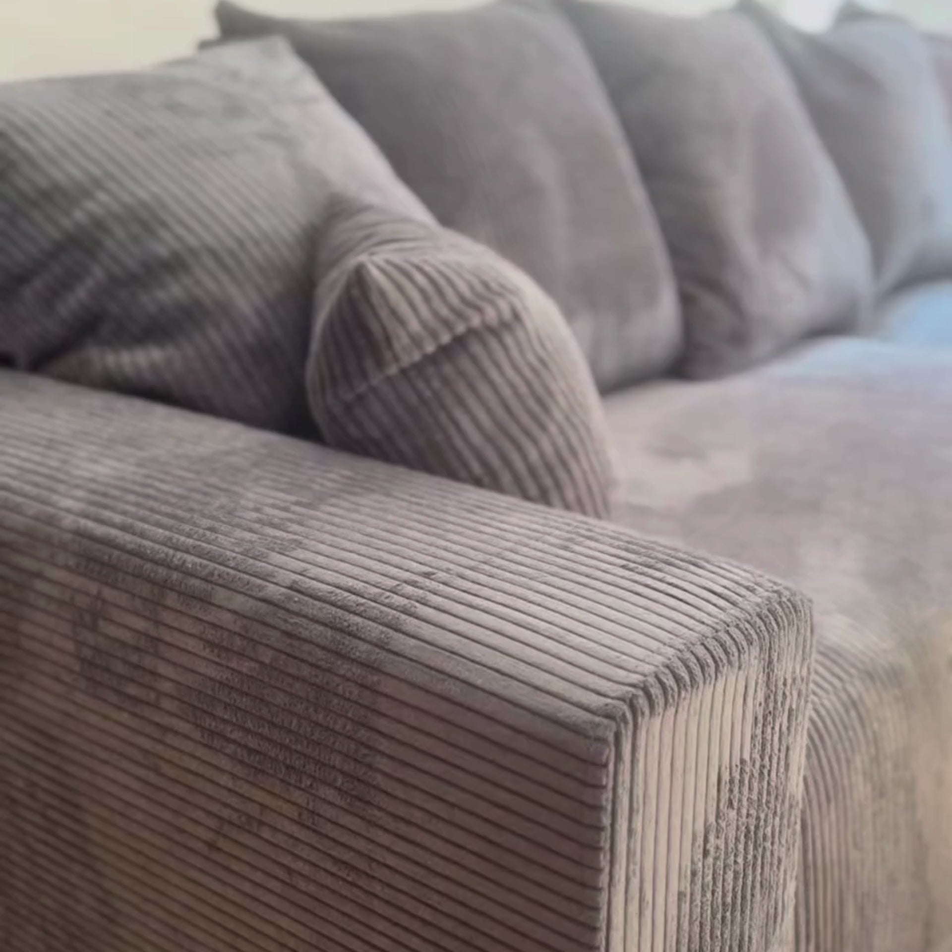 Sofá Cama “Plush” Gris